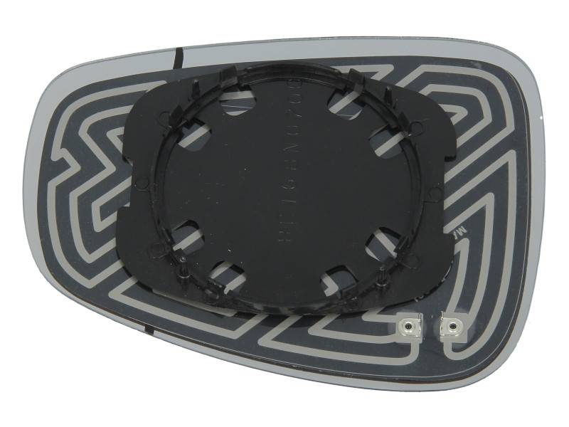 Sticla oglinda exterioara Stanga potrivit ALFA ROMEO GIULIETTA, GIULIETTA/HATCHBACK 2010-2020 - (asferica, incalzita, albastru)