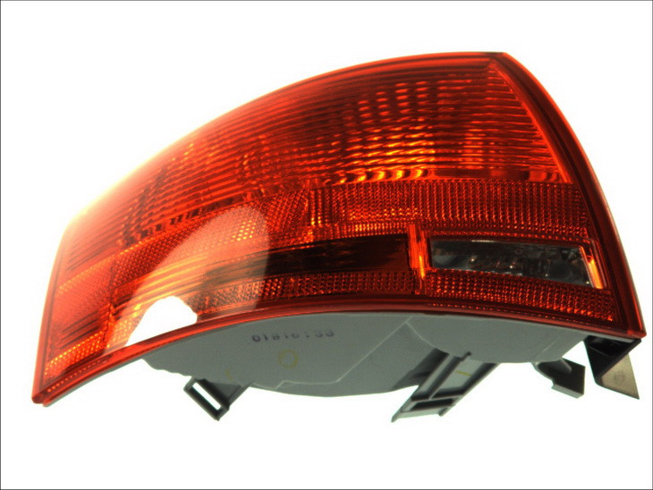 Stop tripla lampa spate stanga potrivit AUDI A4 COMBI 2004-2008 - ( exterior , Semnalizator alb, culoare sticla: rosu)